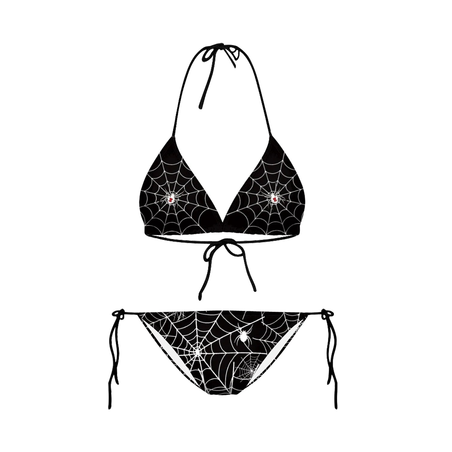 Bikini 2023 Plavky Mujer Sexy Set Swimsuit biquini Skull Printed Women Bra Swimwear Green Bathing Suit Bikinis Y03002