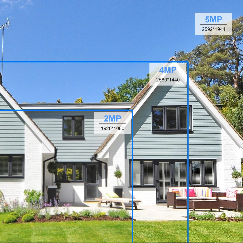 AZISHN AHDM 5.0MP 720P/1080P AHD Analog High Definition Surveillance Camera  24pcs IR LEDS AHD CCTV Camera Security Outdoor Cam