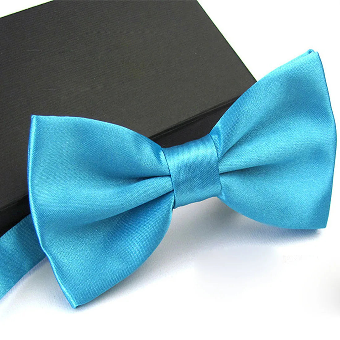 Sale 1PC Gentleman Men Classic Tuxedo Bowtie Necktie For Wedding Party Bow tie knot Bow Tie Boys Fashion 33 Solid Colors