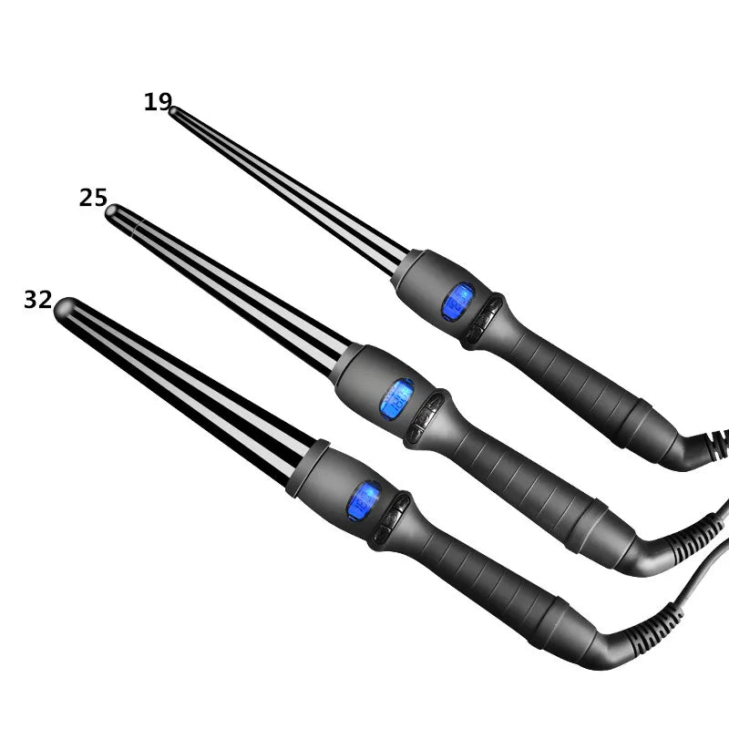 2020 Ceramic Styling Tools professional Hair Curling Iron Hair waver Pear Flower Cone Electric Hair Curler Roller Curling Wand