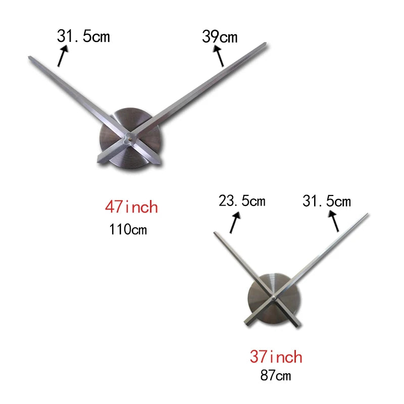 Sale New Wall Clock Clocks Watch Stickers Diy 3d Acrylic Mirror Home Decoration Quartz Balcony/courtyard Needle Modern hot