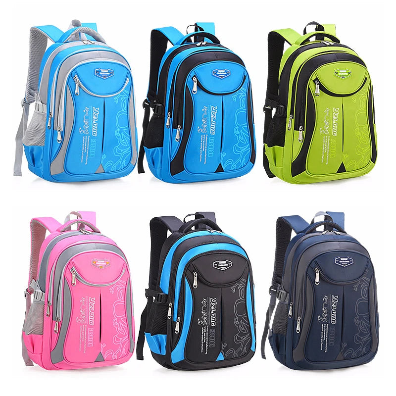 2023 hot new children school bags for teenagers boys girls big capacity school backpack waterproof satchel kids book bag mochila