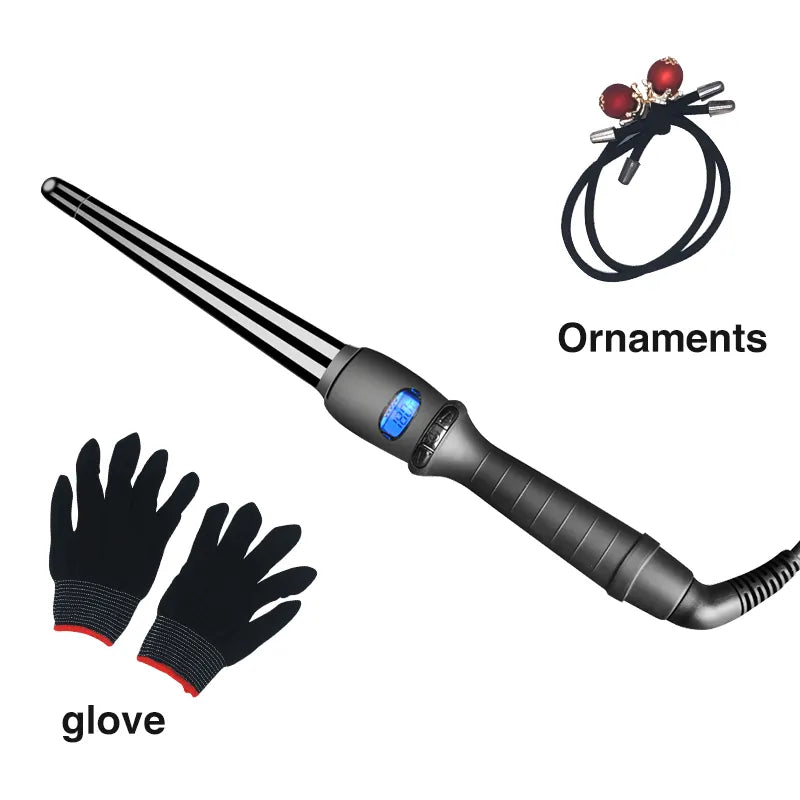 2020 Ceramic Styling Tools professional Hair Curling Iron Hair waver Pear Flower Cone Electric Hair Curler Roller Curling Wand