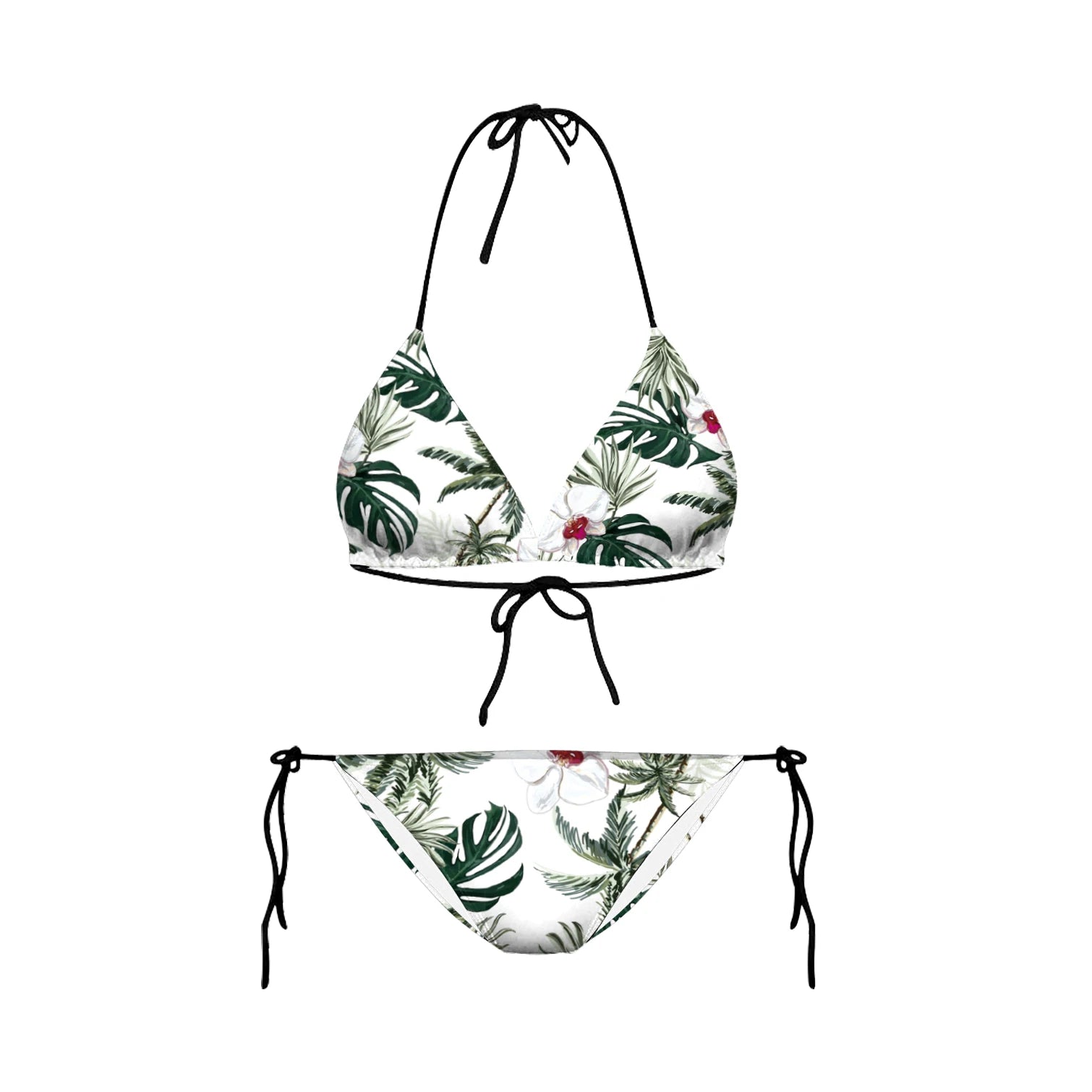 Bikini 2023 Plavky Mujer Sexy Set Swimsuit biquini Skull Printed Women Bra Swimwear Green Bathing Suit Bikinis Y03002