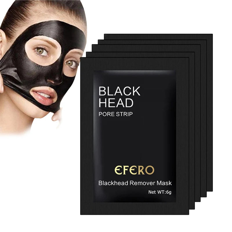 Blackhead Mask Black Mask for Face Nose Remove Blackhead Peeling Mask Pore Strip Cleanser Blackhead Mask Acne Spot Treatment