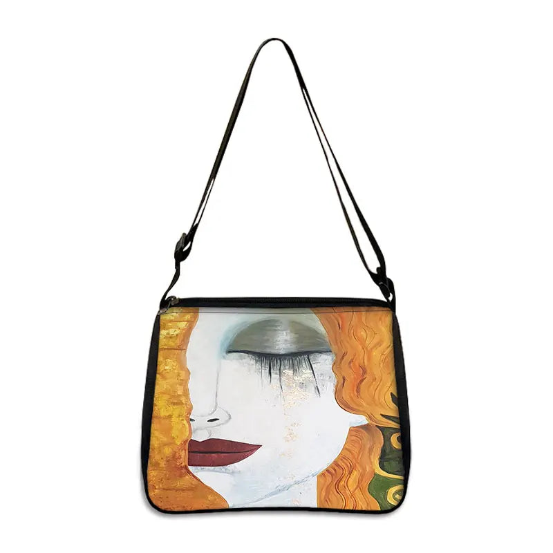 Van Gogh Art Famous Paintings Handbag Women Shoulder Bags Oil Painting Starr Night / Mona Lisa Shopping Bag Canvas Tote Bags