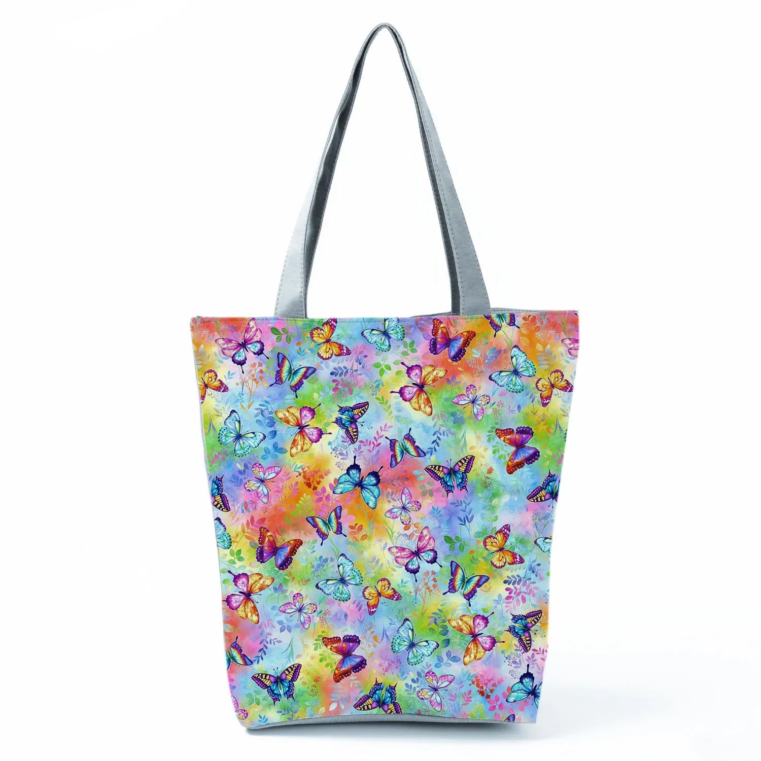 Simple Style Bee Butterfly Printed Shoulder Bag Female Beautiful Travel Shipping Tote Bag Portable Lunch Box Bento Outdoor Packs