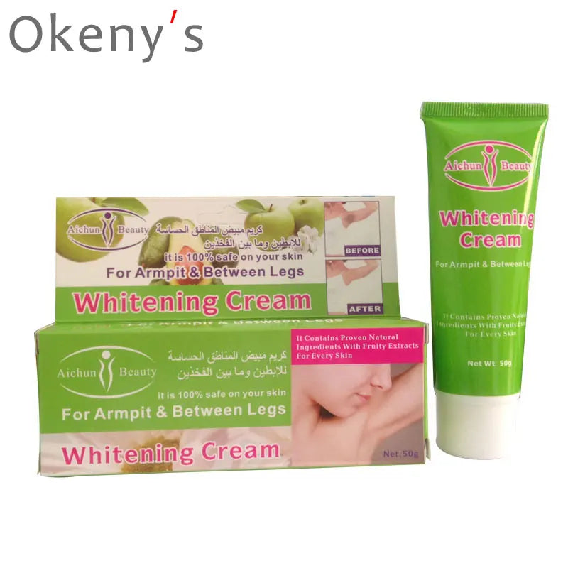 Aichun 50g Whitening Cream Body Dark Skin Armpit Knee Lightening Bikini Underarm Inner Thigh Hot High Quality Boday Cream