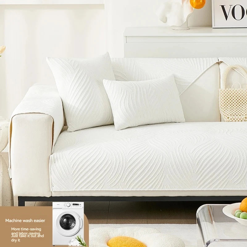Cotton Sofa Cover for Living Room Decor Modern Sofa Cushion Pet Dog Kids Mat Couch Protector Cover Soft Thicken Chair Sofa Towel