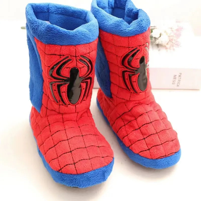 Childrens 2025 spiderman slippers