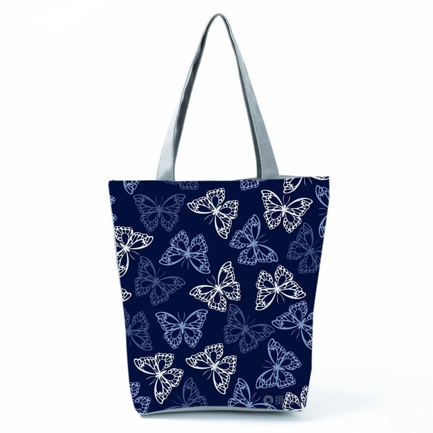 Simple Style Bee Butterfly Printed Shoulder Bag Female Beautiful Travel Shipping Tote Bag Portable Lunch Box Bento Outdoor Packs