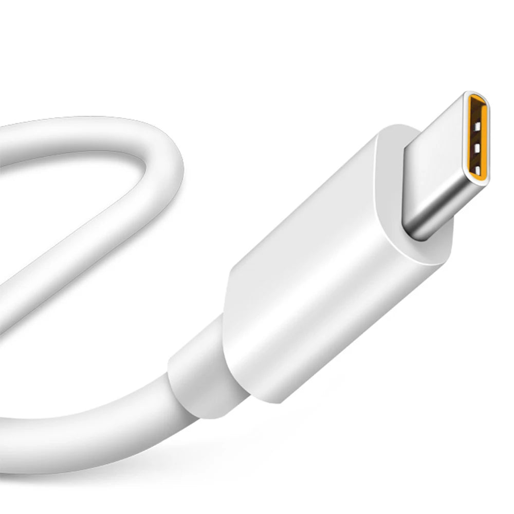 Fonken Super Fast Charge Cable 65W 6.5A Type C Data Cord Mobile Phone Wire USB C Charger Cables for Oppo Find X3 Pro Neo Reno 6