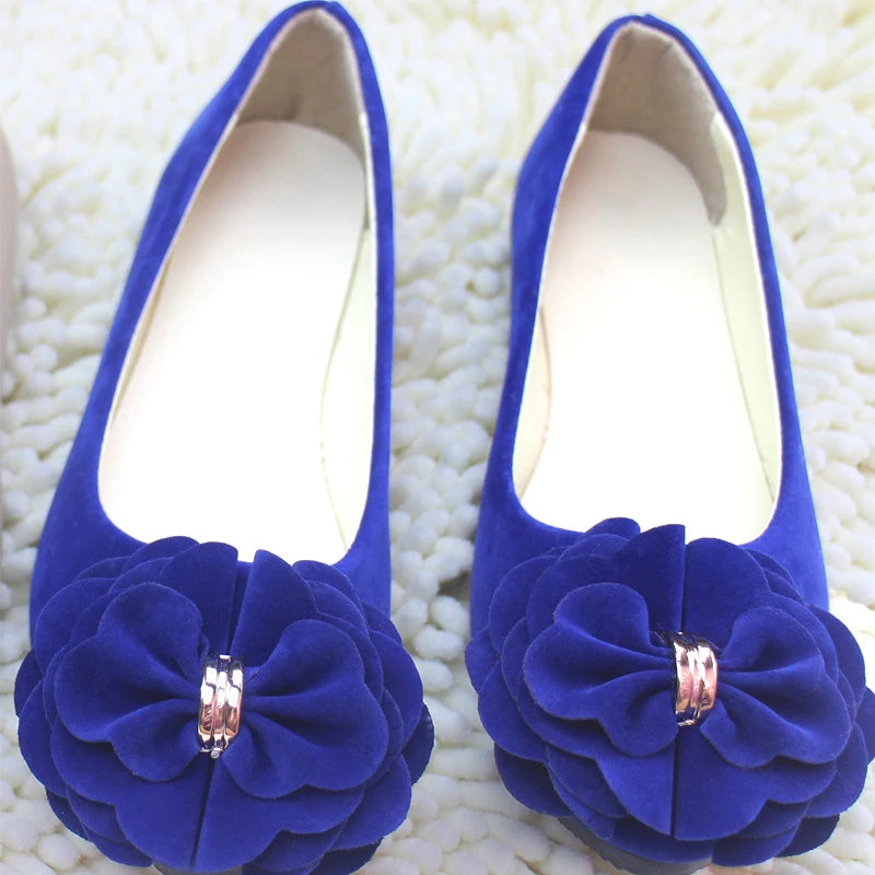 comemore Women Ballet Flats 2021 Spring Autumn Women Fashion Ballerina Flat Shoes Ladies Sweet Flower Footwear Sapatos Feminino