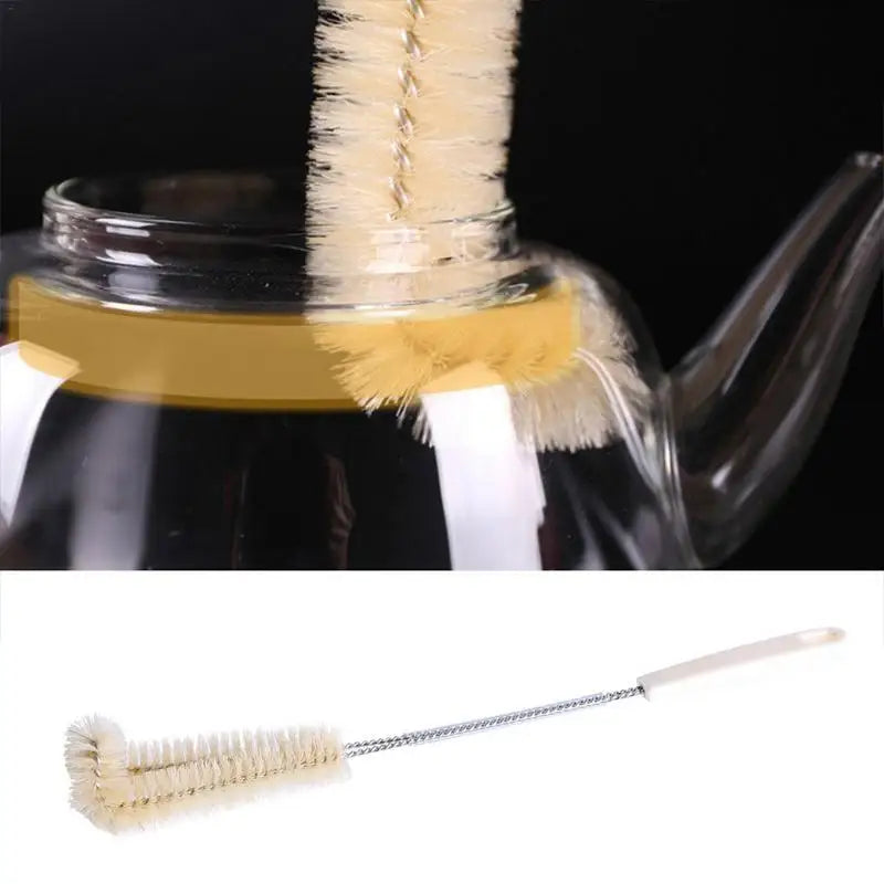 Long Handle Right Angle Cleaning Brush Water Cup Kettle Big Bottle Cleaning Equipment Home Cup With Cleaning Brush