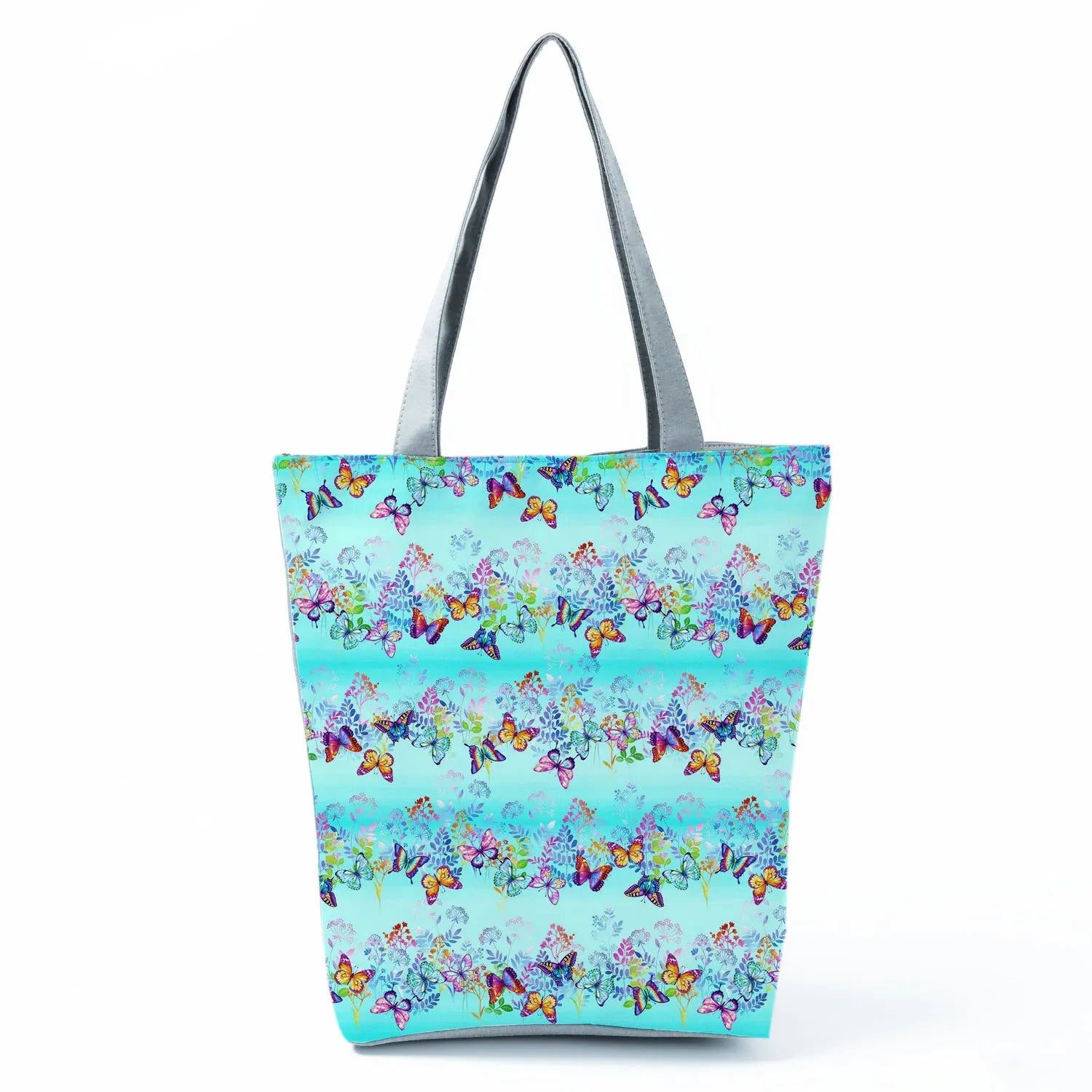 Simple Style Bee Butterfly Printed Shoulder Bag Female Beautiful Travel Shipping Tote Bag Portable Lunch Box Bento Outdoor Packs