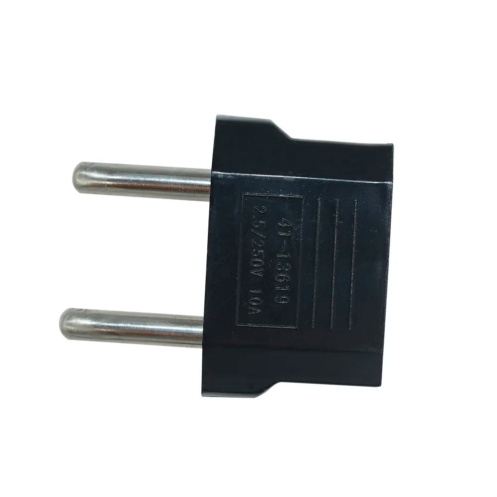 1pcs US To EU American Travel Adapter 2 pin 4.0mm Power adapter Converter Electrical Socket Outlet Portable Travel Converter