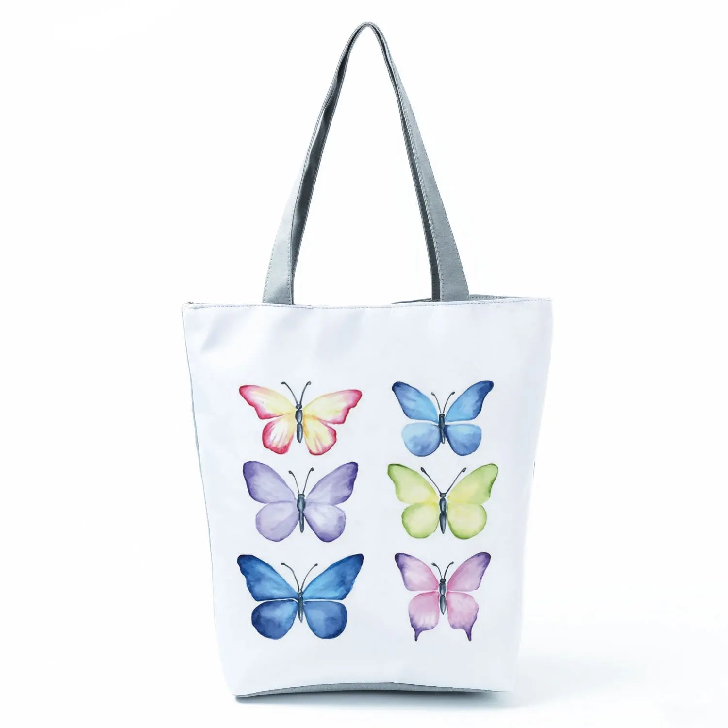 Simple Style Bee Butterfly Printed Shoulder Bag Female Beautiful Travel Shipping Tote Bag Portable Lunch Box Bento Outdoor Packs