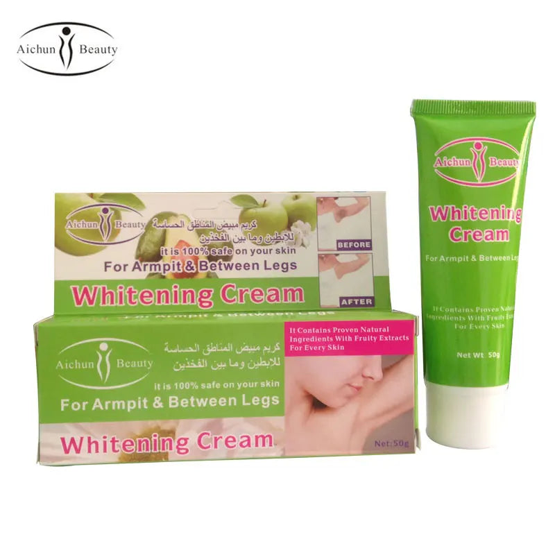 Aichun 50g Whitening Cream Body Dark Skin Armpit Knee Lightening Bikini Underarm Inner Thigh Hot High Quality Boday Cream