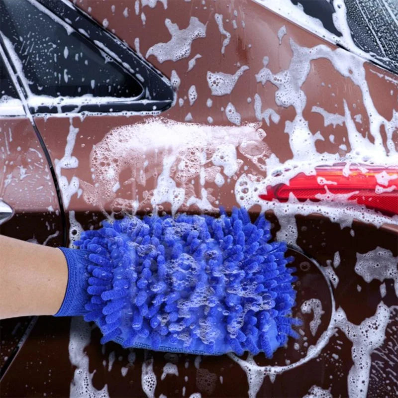 Paint Cleaner Microfiber Chenille Car Styling Moto Wash Vehicle Auto Cleaning Mitt Glove Equipment Detailing Cloths Home Duster