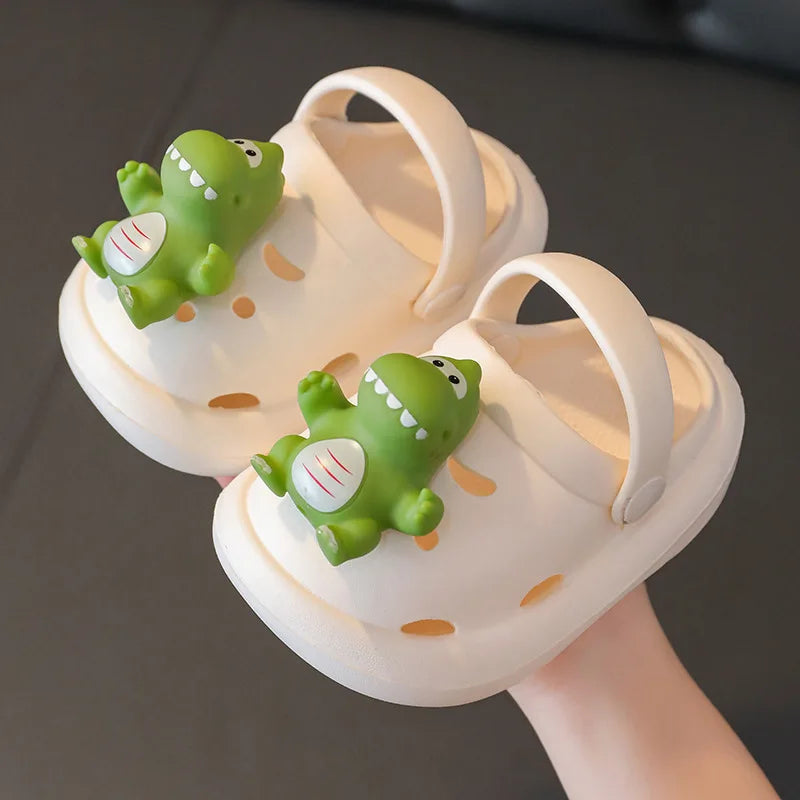 2023 Clogs Boys Girls Summer Kids Children's Hole Shoes Infant Indoor Slippers Non-Slip Beach Sandals Toddler Home Shoes Baby