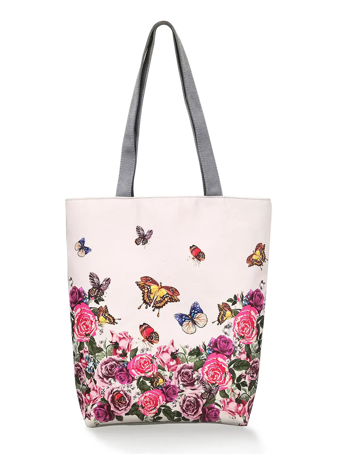 Simple Style Bee Butterfly Printed Shoulder Bag Female Beautiful Travel Shipping Tote Bag Portable Lunch Box Bento Outdoor Packs