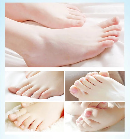 2pair=4pcs Foot Mask for Legs Peel Dead Skin Exfoliating Foot Mask Cream Socks for Pedicure Cracked Heels Foot Peeling Mask