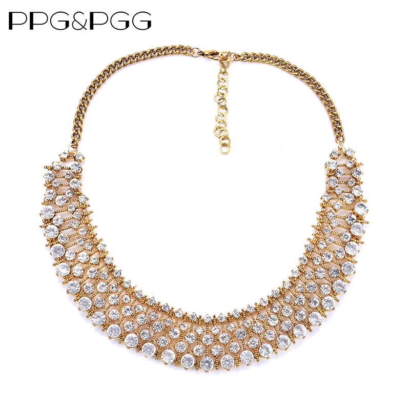 2023 New Indian Vintage Statement Large Collar Choker Necklace Women Fashion Britain Kate Princess Big Bib Necklace Jewelry