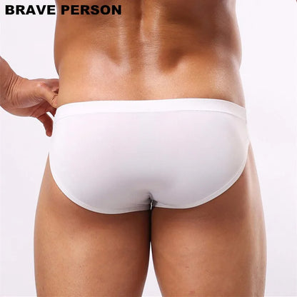Men's Sexy Underwear Briefs Brave Person Brand Underwear Male Nylon Brief for Men Panties B1129