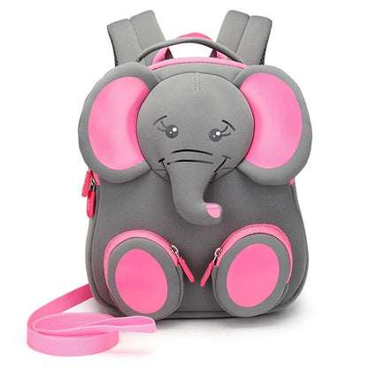 2023 New Fashion Children School Bags for Girls Boy 3D Elephant Design Student School Backpack Kids Bag Mochila Escolar