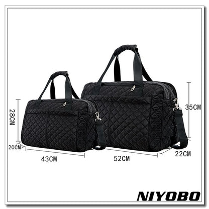 NIYOBO 2022 New Arrive Large Capacity Women Travel Bags Men's Handbag Casual Shoulder Luggage Bag Female Hand Travel Tote Bag