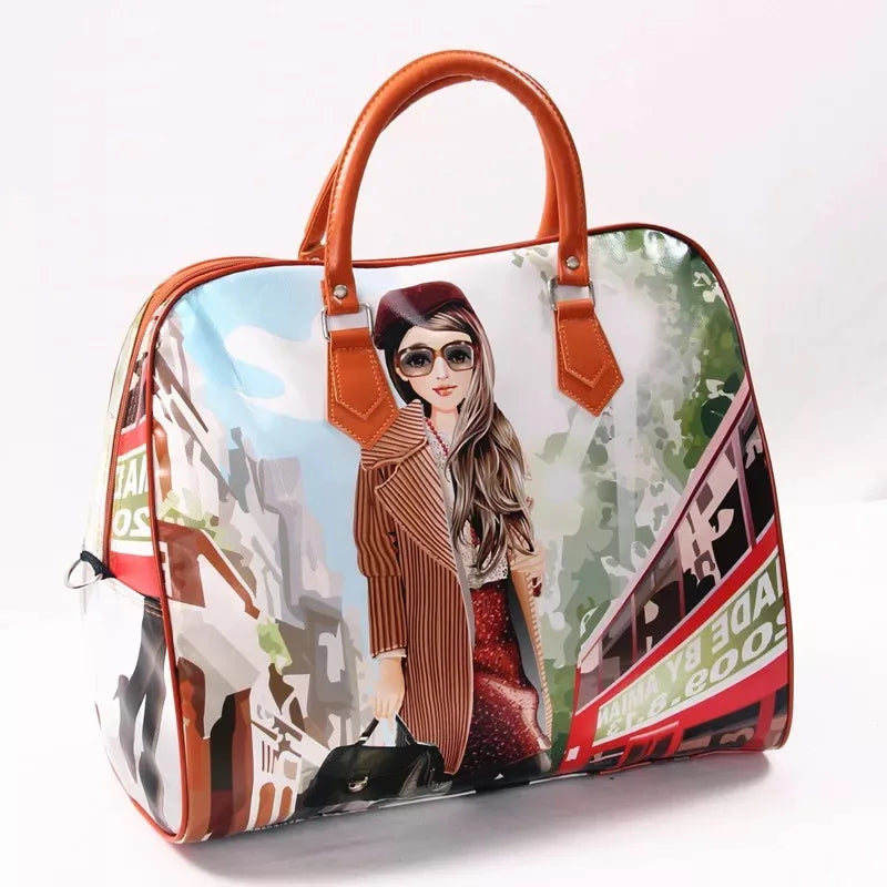2023 New Fashion Waterproof Women Travel Bag Large Capacity Portable Bag Travel Luggage Tote