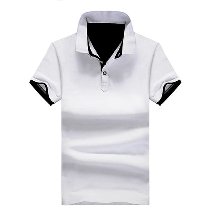 Mountainskin Mens Polo Shirt Brand Cotton Short Sleeve Camisas Tops Summer Stand Collar Male Shirts Brand Clothing EDA324