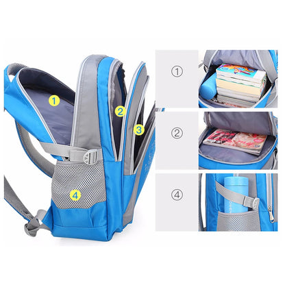 2023 hot new children school bags for teenagers boys girls big capacity school backpack waterproof satchel kids book bag mochila