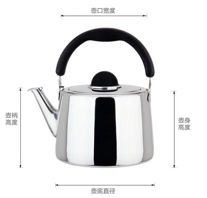 304 Stainless steel kettle High capacity Gas gas Whistle Kettle Induction cooker teapot Thicken kettle