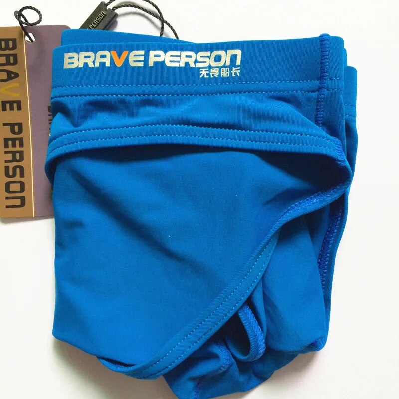 Men's Sexy Underwear Briefs Brave Person Brand Underwear Male Nylon Brief for Men Panties B1129