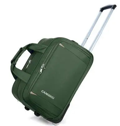 Men Trolley Wheeled Bags  Women Travel Luggage Bag Oxford Suitcase Travel Rolling Case On Wheel Business  Travel Rolling Bags