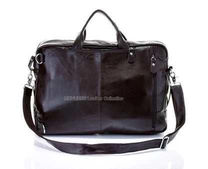 Fashion Multi-Function Full Grain Genuine Leather Travel Bag Men's Leather Luggage Travel Bag Duffle Bag Large Tote Weekend Bag