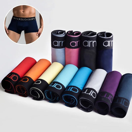 10pcs/lot Mens Underwear Boxers Brand Men Boxer Shorts Modal Sexy Cueca Boxer Men 10 pcs Underwear Male Underpants Calzoncillos