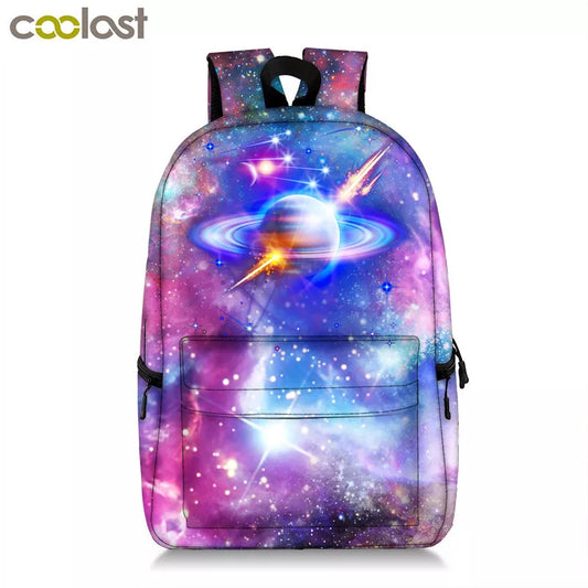 Universe Star Backpack Teenager Boys Girls Galaxy Planet School Bags Men Rucksack Laptop Backpacks Children School Backpack Bag