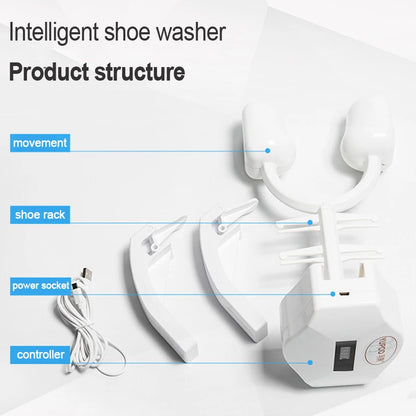 Ultrasonic shoe washer Portable shoe washing machine Automatic home shoe cleaning machine shoes cleaning equipment for 3-5 pairs