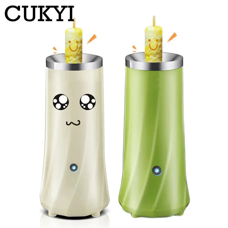 CUKYI Electric Mini Egg Roll Maker Egg Boiler Automatic Egg Cooking Tools Egg Cup Omelette Master Sausage Machine 220V