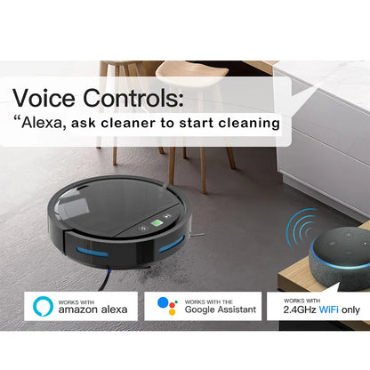 Smart Sweeper Robot 2500Pa Vacuum cleaner Wireless Autocharge Floor Sweeping Cleaning Machine For Home Appliance Robot Vaccum