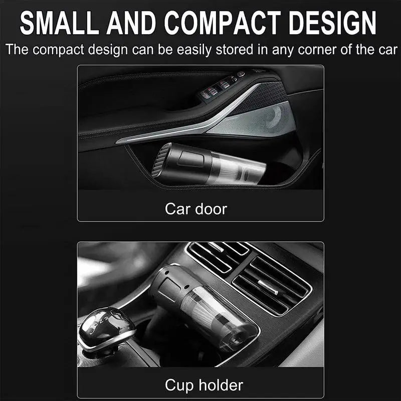 Car Vacuum Cleaner 10000Pa Handheld Vaccum Cleaner Portable High-power Air Duster For Car Home Keyboard Cleaning