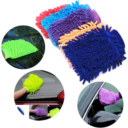 Paint Cleaner Microfiber Chenille Car Styling Moto Wash Vehicle Auto Cleaning Mitt Glove Equipment Detailing Cloths Home Duster