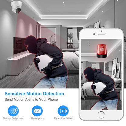 V380 Pro WiFi 1080P IP Camera Smart Home Security Night Vision Indoor 2MP Wireless CCTV Dome Camera
