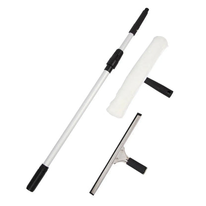 Window Cleaner 120cm Window Washing Equipment Glass Cleaning Tools Screen Cleaner for Wall Glass Door High Windows Home Bathroom