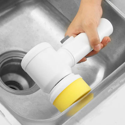 Electric Cleaning Brush Housework Kitchen Dishwashing Brush USB Rechargeable  Bathtub Tile Professional Cleaning Tools Brush