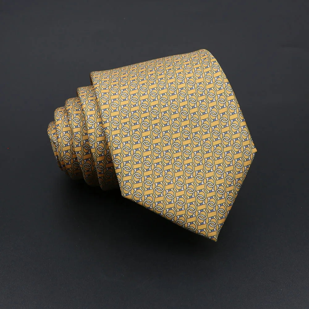 Novelty Microfibre Necktie Super Soft Imitation Silk Paisley Ties For Men Business Meeting Gravatas Formal 7cm Slim Fashion Tie
