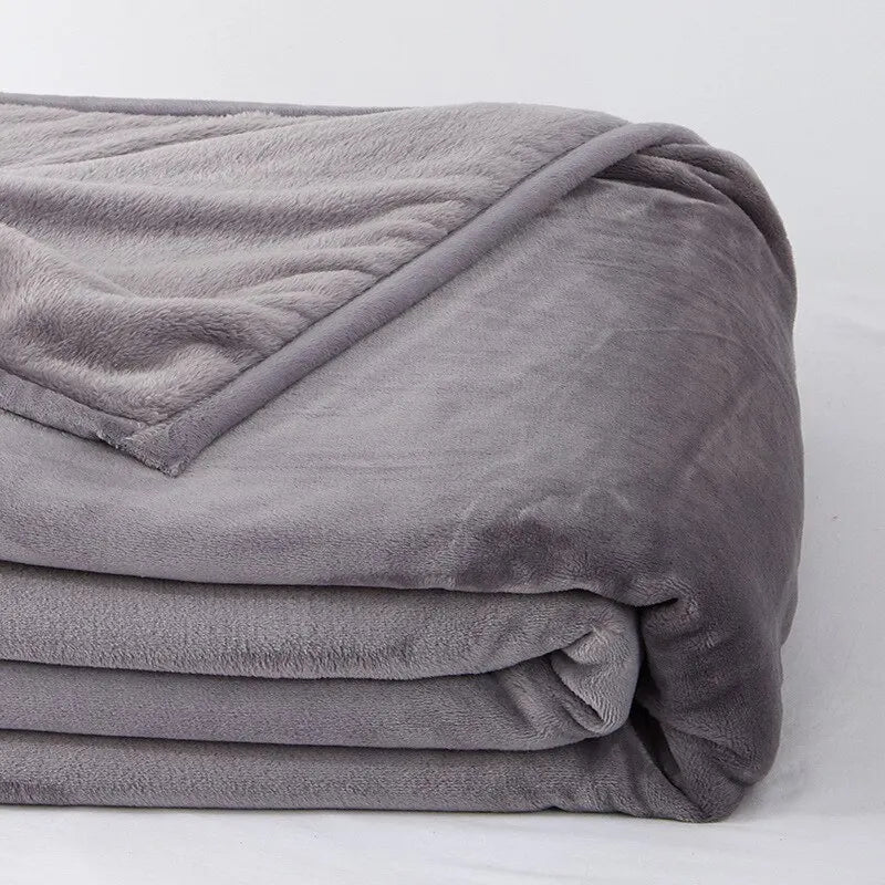 Solid Color Pet Waterproof Sofa Blankets Protective Pad Household Prevents Pets Stains Comfortable Soft Blanket Easy Cleaning