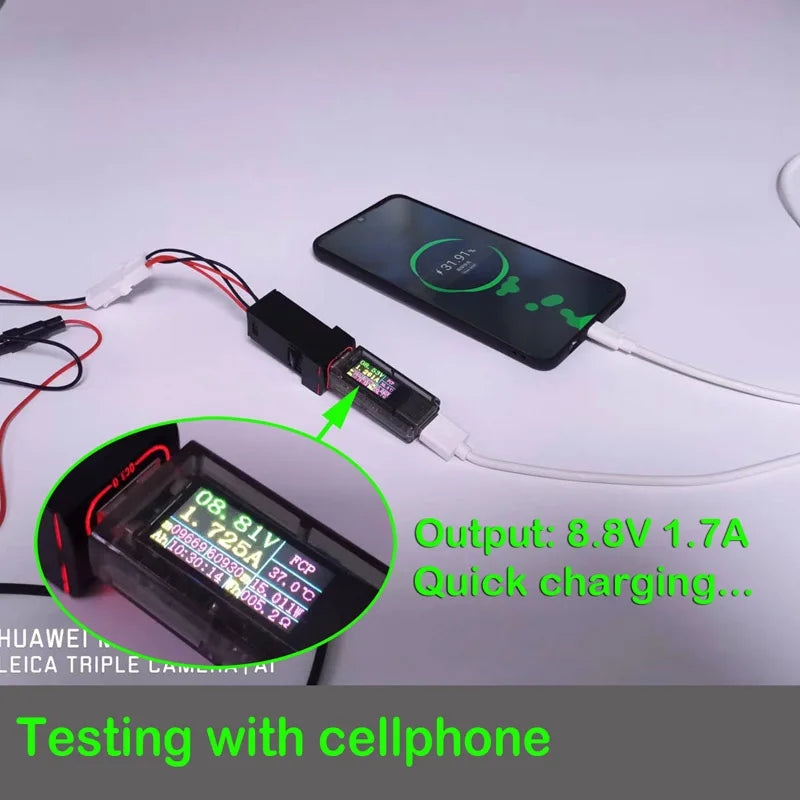 PD3.0 ( Type-C ) & USB QC3.0 Mobile Phone Quick Car Charger for Toyota Camry Corolla Rav4 Prado 2019 2020 2021